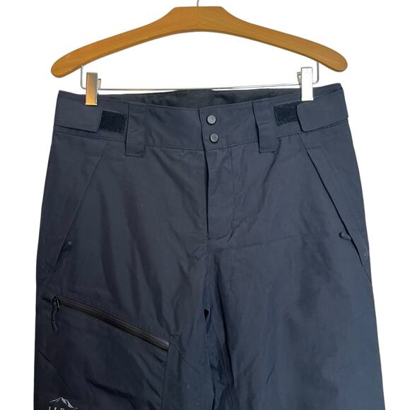 L.L. Bean Men's Wildcat Waterproof Insulated Snow Pants Black Ski Winter Size S - Picture 4 of 13